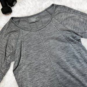Athleta Long Sleeve Perforated Top